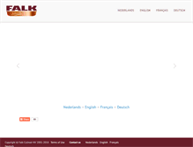 Tablet Screenshot of falkculinair.com
